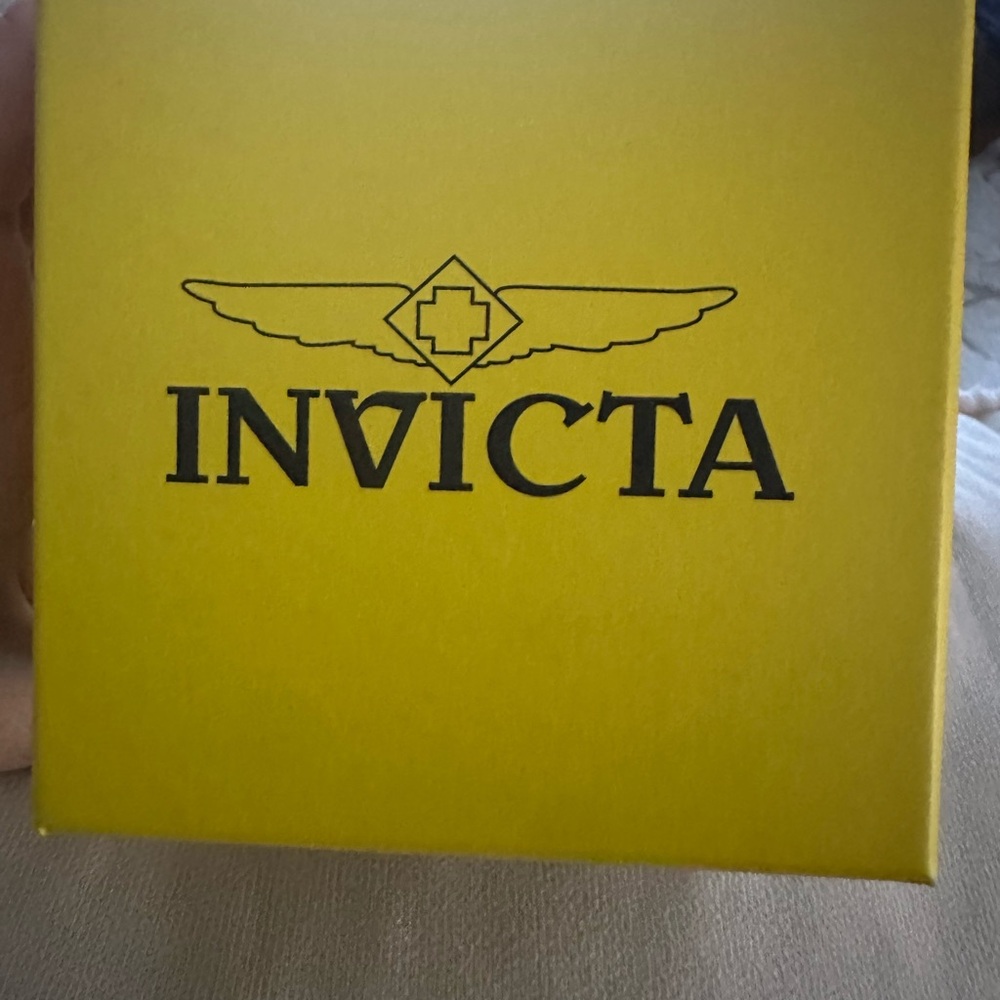 Invicta Blue Dial with Black Strap Watch - Picture 5 of 5